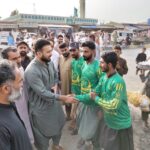 Welcoming MPA Lasbela Nawabzada Mir Zareen Khan Magsi at Lasbela Welfare Trust